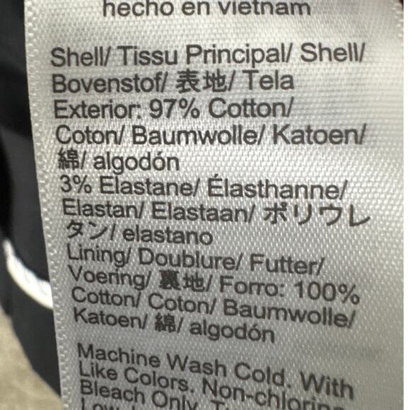 J.Crew Women's Button Up Dress Puff Sleeve Brushed Cotton Black Size 8 Preppy - Picture 10 of 10